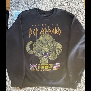 Def Leppard Crewneck Sweater